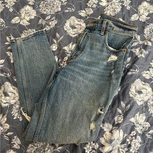 Abercrombie & Fitch Light Blue Straight Leg Jeans